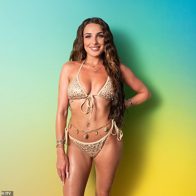 Antonia Laites (pictured), a pool girl from Las Vegas, previously made headlines before entering the show as she spoke out about her ongoing health battle