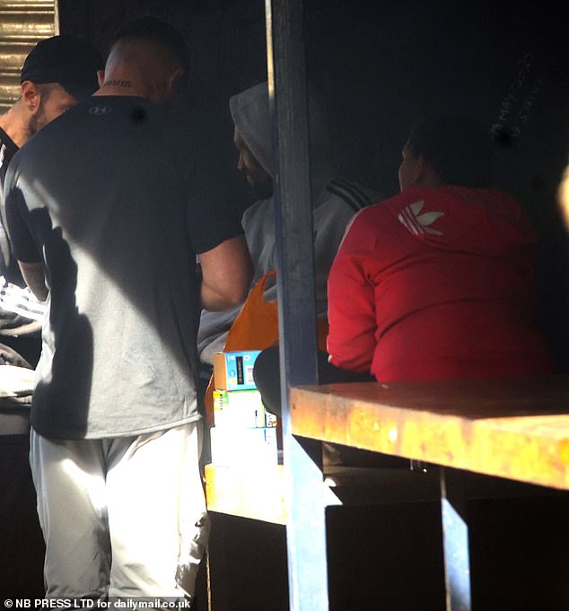 Brazen drug dealers openly hawk their wares in the late afternoon at the town's historic outdoor market