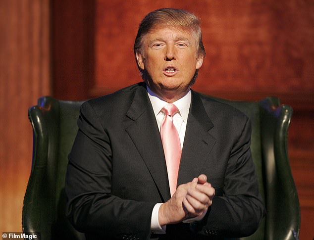 Trump had just started filming 'The Apprentice' and was 'very authoritative' at the auction, an insider told the Daily Mail