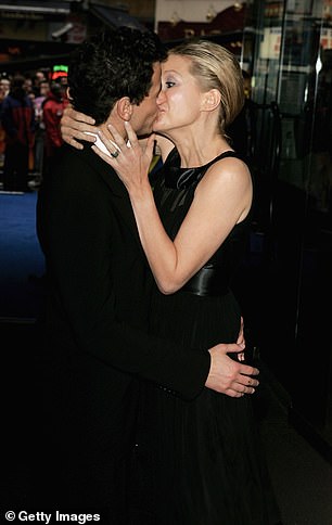 Ioan and Alice Evans pictured at the Fantastic Four premiere in London in 2005