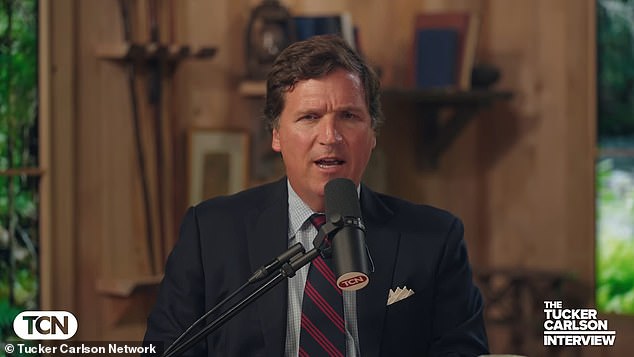 Podcaster Tucker Carlson asked Iranian Masoud Pezeshkian in an interview about infamous 'death to America' chants at political rallies in Tehran