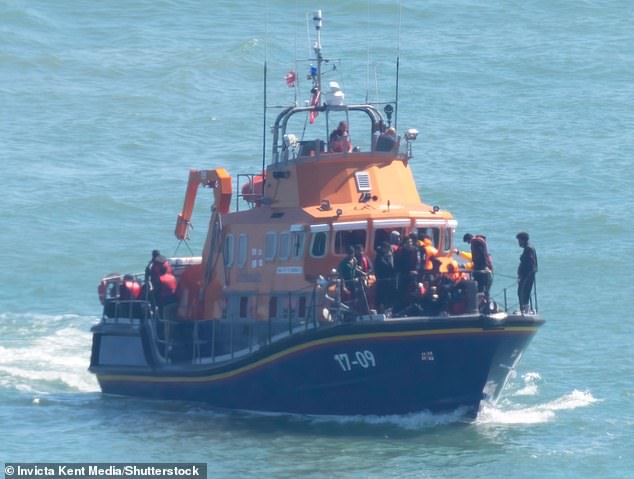 An Iraqi migrant who entered the UK illegally by boat has won an appeal after arguing he can't be deported because he's a divorcee (File image)