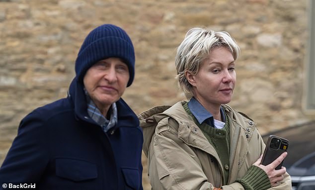 Ellen DeGeneres bought the £15million farmhouse she shares with her wife Portia De Rossi in Asthall, a hamlet with only a handful of other houses, in June of last year