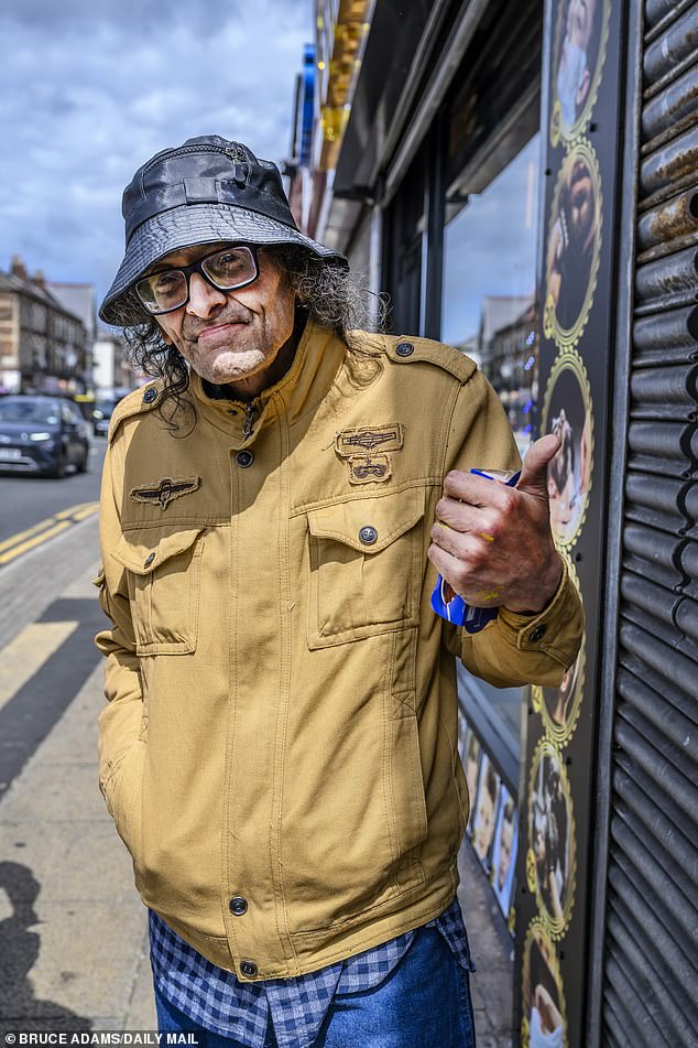 Jimmy Little said he had just come out of prison and was claiming PIP, as he said 'everyone is poor' and 'struggling'