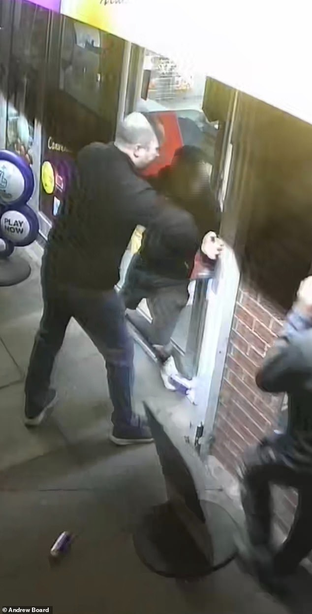The have-a-go hero has made a name for himself by chasing down thieves and physically dragging them back into the shop