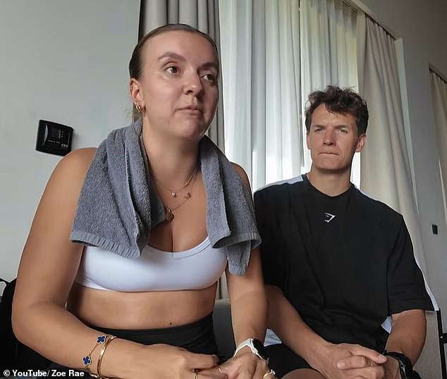 Zoe Rae and her husband Danny Rae (pictured) came under fire for revealing that they left Bali after just 48 hours because it didn't meet expectations