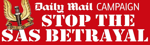 The Daily Mail Campaign is demanding that ministers reverse their bid to repeal clauses in the Legacy Act that provide protections for Northern Ireland veterans