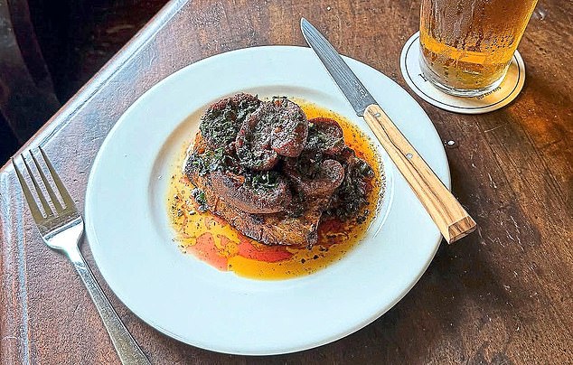 Devilled kidneys on toast: ‘up there with the best I’ve ever tasted’