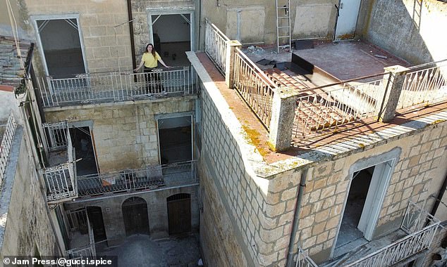 Kiki said that when she stumbled upon the property (pictured), she took the opportunity based on a 'gut feeling'