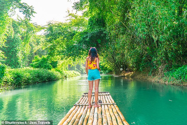 A solo traveller in her early 30s says she's travelled to more than 30 different countries but felt unsafe as a lone female in Jamaica (Pictured: the Martha Brae River)