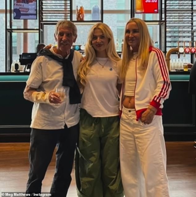 Oasis took to the stage at Wembley Stadium on Friday for their first of seven reunion shows there, with Anais, her mother Meg Mathews and grandfather Stanley attending
