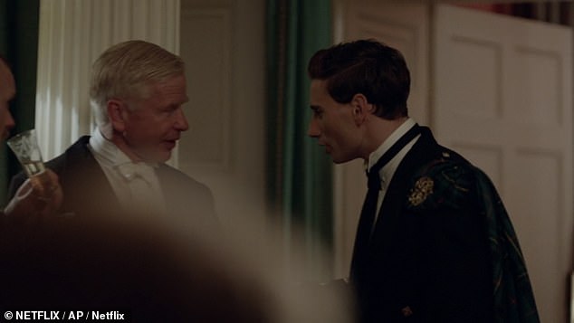 While many know James as the actor who has starred in Happy Valley , you may not know his retired father has also been on the box (Hugh pictured on Lady Chatterley's Lover)
