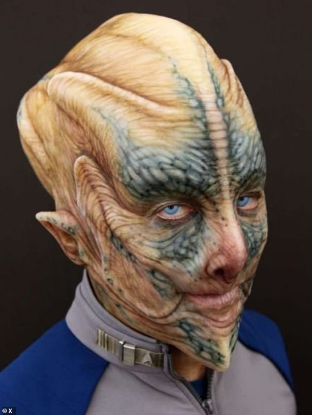 Newlywed Jeff Bezos may have totally changed up his looks when he started dating now-wife Lauren Sanchez - but during his 2016 Star Trek cameo, you wouldn't even be able to recognize him
