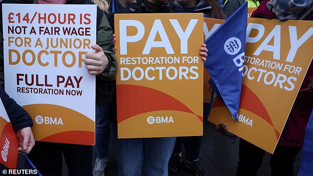 The British Medical Association (BMA) announced earlier this week that resident doctors in England and wales ¿ formerly junior doctors ¿ will take industrial action on consecutive days from 7am on July 25. File picture