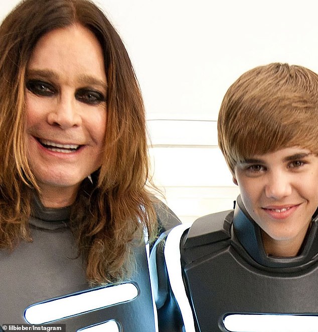 Justin Bieber offered tribute to the late rocker Ozzy Osbourne on social media Saturday morning, sharing this throwback photo of himself and the rocker who died on Tuesday at the age of 76