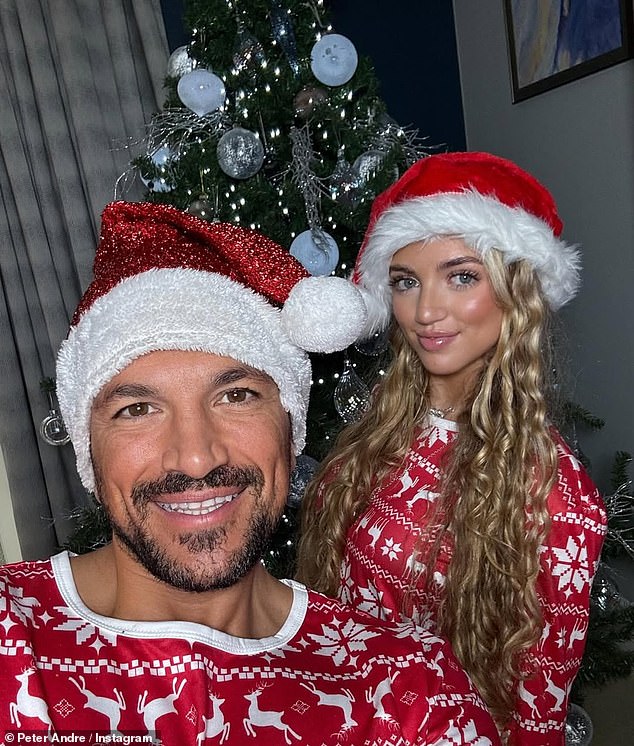 MailOnline's Katie Hind revealed Katie was unable to attend Princess' celebrations because the event was being filmed for her forthcoming fly-on-the-wall ITV television series - which Katie has been banned from appearing on (Princess and Peter pictured)