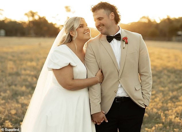 The McCanns (pictured on their wedding day) married in early April and spent months planning their dream honeymoon in the United States and Mexico