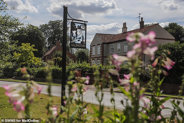 Residents from Allington a town on the outskirts of Grantham, Lincolnshire, fear that their idyllic hometown has now become' synonymous with swingers!'
