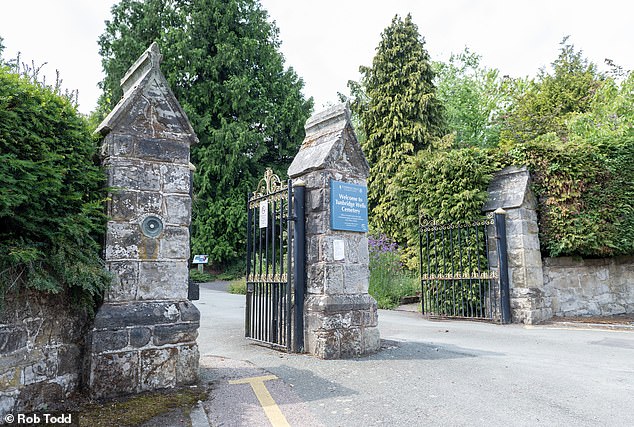 Calls are mounting to block the council's plans to build 20 homes over 11 gravestones, including one belonging to a baby, at Tunbridge Wells Cemetery (pictured) in Benhall Mill Road