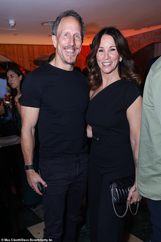 Andrea McLean is planning a new life in Spain with her husband after a difficult year in the United Kingdom (pictured November 2024)