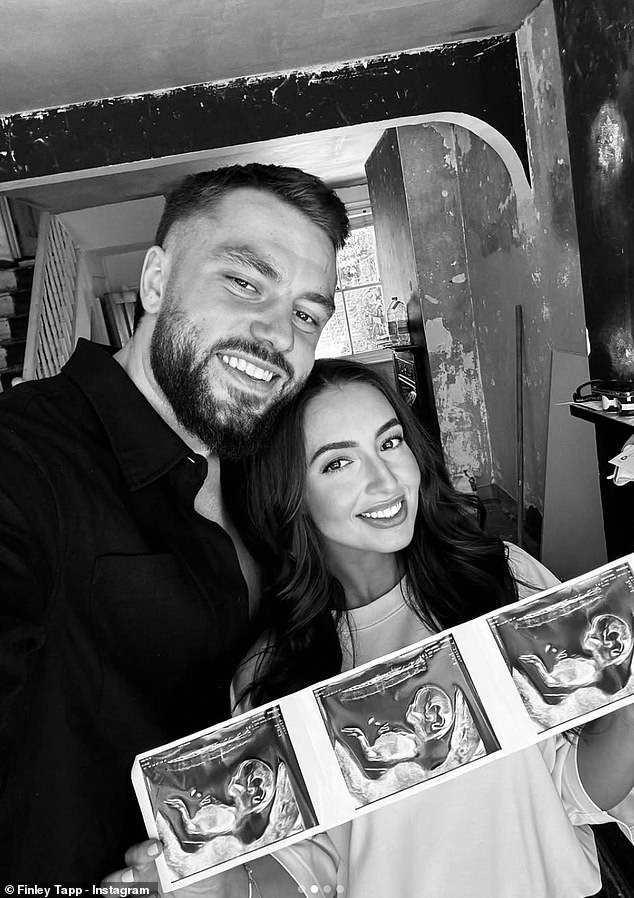 Love Island star Finley Tapp has revealed he's expecting his first child with his girlfriend Jess Hale