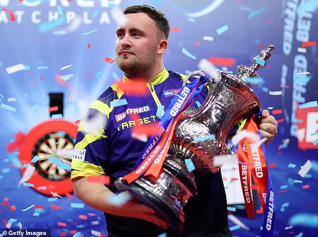 Luke Littler secured £200,000 in prize money after winning the 2025 World Matchplay title