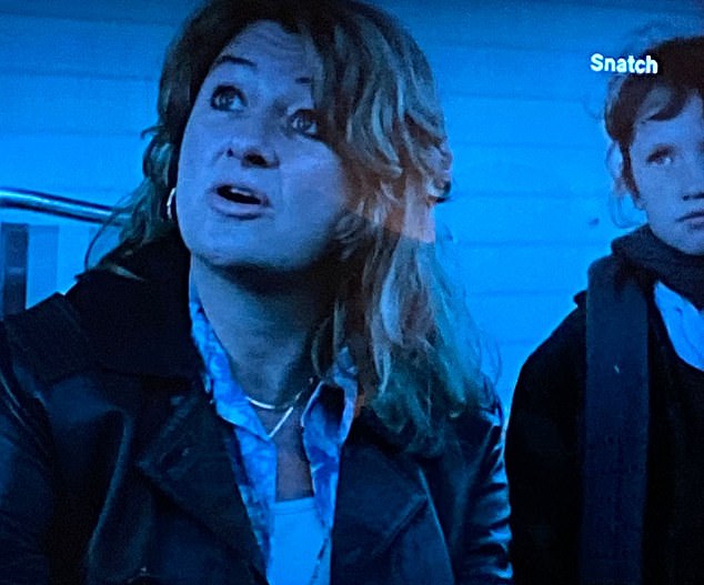 Aged nine, I was cast as an extra in Guy Ritchie's 2000 gangster movie Snatch, playing one of the gypsy children on Brad's character Mickey O'Neil's caravan site (pictured alongside Sorcha Cusack, who played Mum O'Neil)