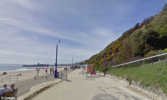 A man has been arrested over the alleged rape of a teenage girl in a public toilet at one of Britain's most popular seaside resorts (General view of the scene)