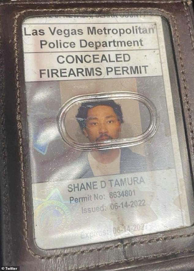 Tamura walked into 345 Park Avenue in the heart of Midtown Manhattan with a concealed weapons permit issued in June 2022 by the Las Vegas Sheriff's Department