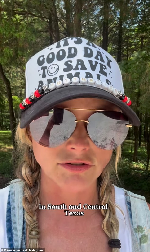 Meanwhile Texas native Miranda Lambert, 41, announced on Instagram that her nonprofit, MuttNation, is launching a fundraiser to help pet owners impacted by the floods
