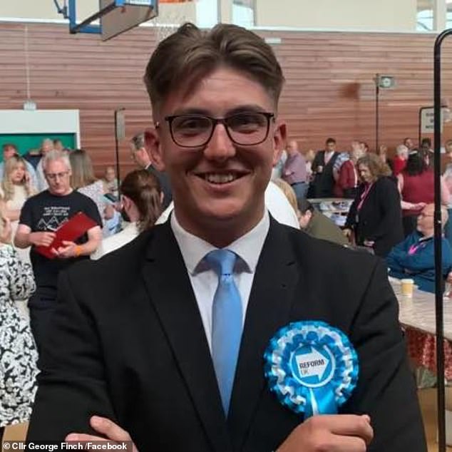 George Finch, 19, has been confirmed as permanent leader of Warwickshire County Council