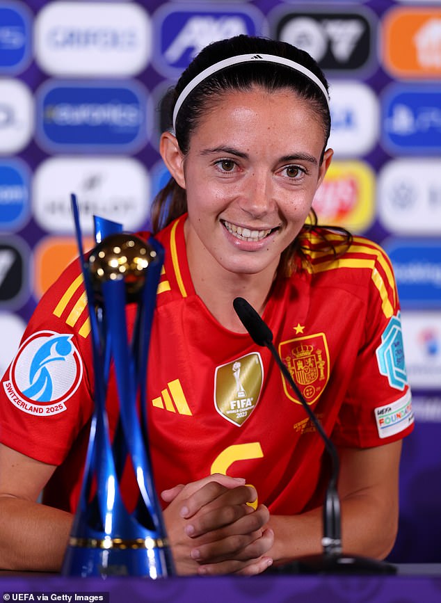 Aitana Bonmati aims to inspire Spain to their first Euros title when they face England on Sunday