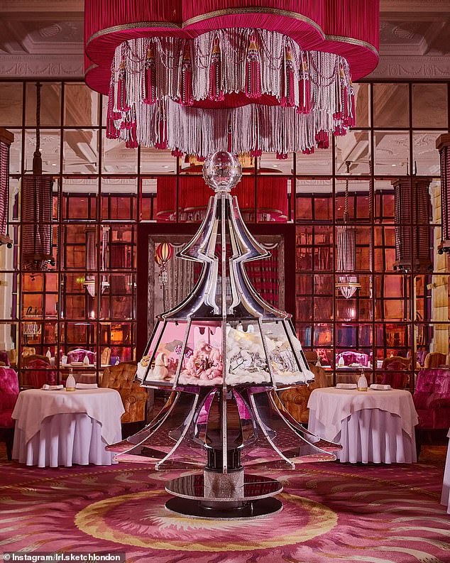 Sketch restaurant opened in Mayfair, London in 2003 with a New French cuisine and covers two floors of the 18th century building
