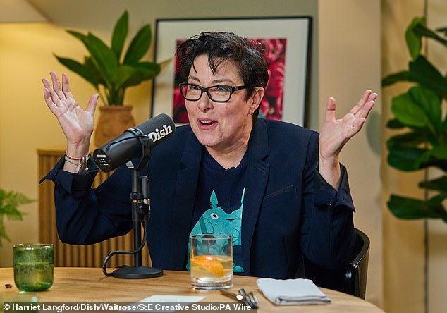 It comes after Perkins made a very x-rated confession as she recalled attending the birthday party of a spiritual friend of hers