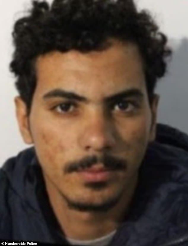 Zayed Alanzi, 26, reportedly stalked a suicidal mother before he grabbed her by the cheeks, kissed her and shoved his tongue inside
