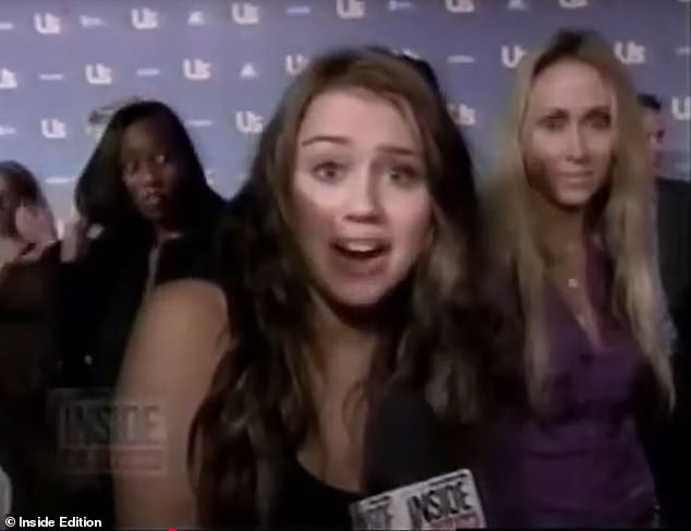 An old interview in which Miley Cyrus was asked to address pregnancy rumors at age 14 has resurfaced and left fans horrified by the disturbing questions she was asked