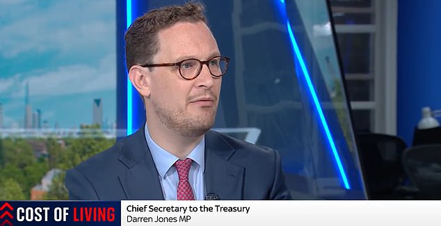 Treasury Chief Secretary Darren Jones dodged on what counted as a 'modest income' after promises that those workers would be protected