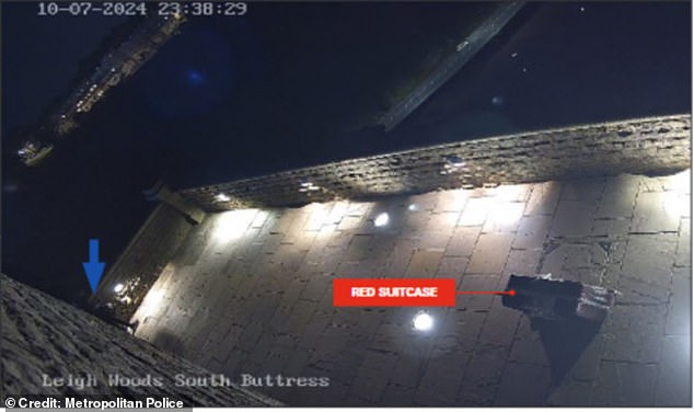 July 10: Mosquera disposed of the red suitcase on Clifton Suspension Bridge in Bristol