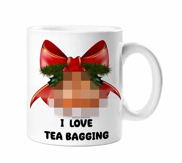 Barry Cochrane had only just started his new job at a Morrisons-owned abattoir and was offended when a mug featuring cartoon testicles and the words 'I LOVE TEA BAGGING' was handed out at a work Christmas party