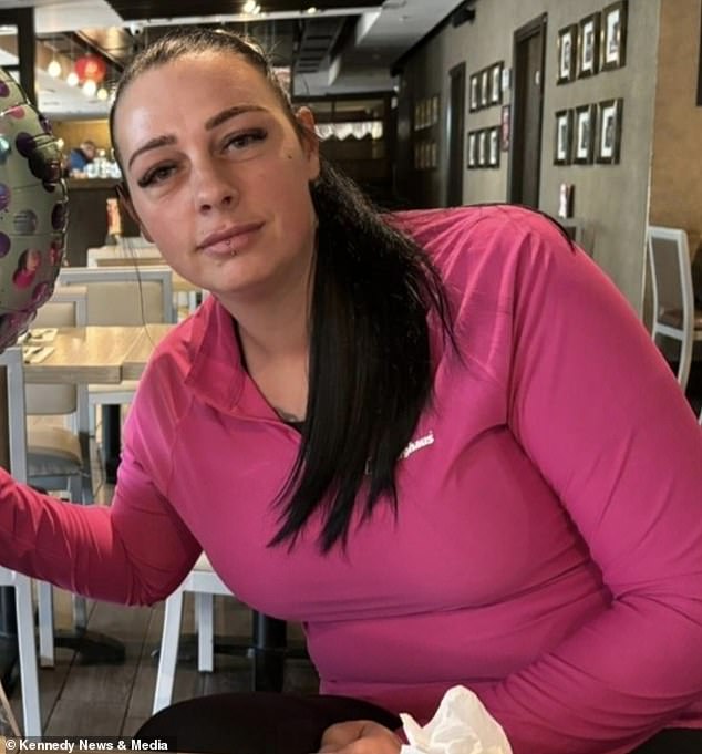 Mother-of-three Amy Pearson (pictured) spent hundreds of pounds on anti-wrinkle jabs and fillers