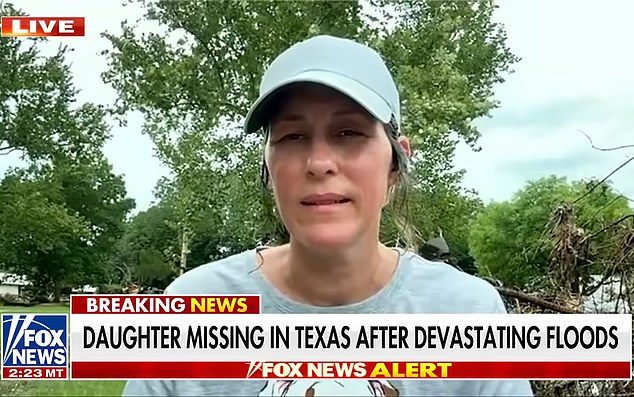 The mother of missing 21-year-old woman Ella Powell told Fox News of the moment she heard that her daughter was in trouble as floods hit the home where she was staying