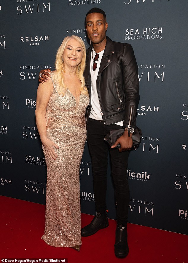Mr Tomlin (right) went on 'four or five' dates with Vanessa Feltz (left) last year but the pair broke it off after realising they had little in common