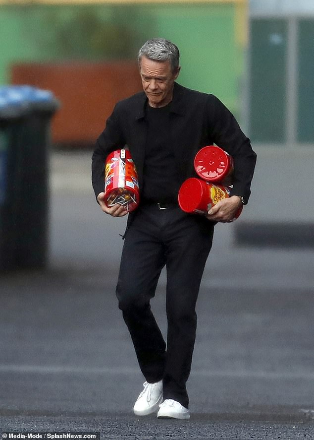 Soap veteran Stefan, 66, who has played the character of Paul Robinson on the series for four decades, was also seen on the set for the final scenes of the concluding episode