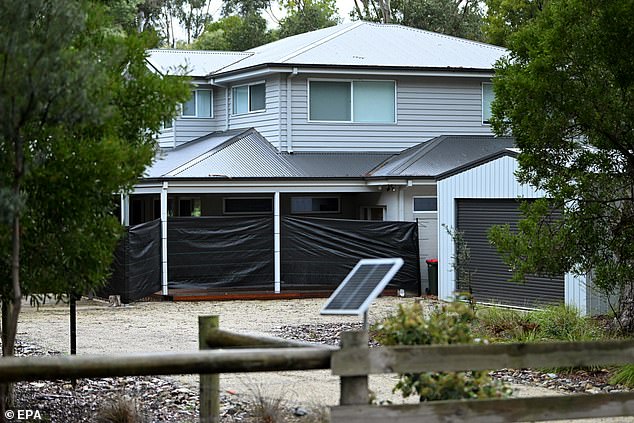 Erin Patterson was so confident she would be found not guilty of murder that she covered her Leongatha home in black plastic tarps for privacy once the trial ended