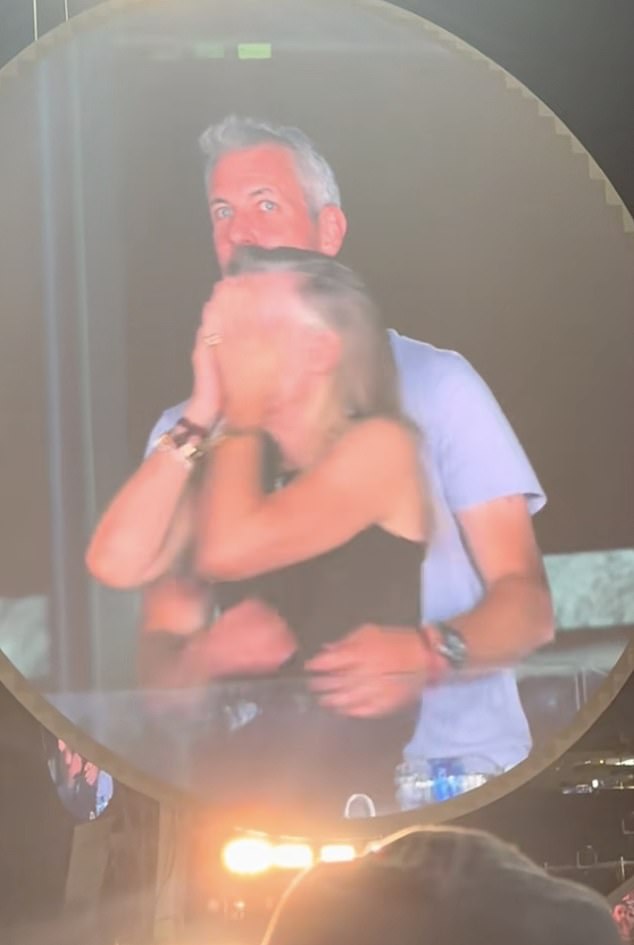 The moment went viral as Andrew Byron, the CEO of AI firm Astronomer, fell to his knees as his apparent partner at the show, his Chief People Officer Kirstin Cabot, tried to hide her face.