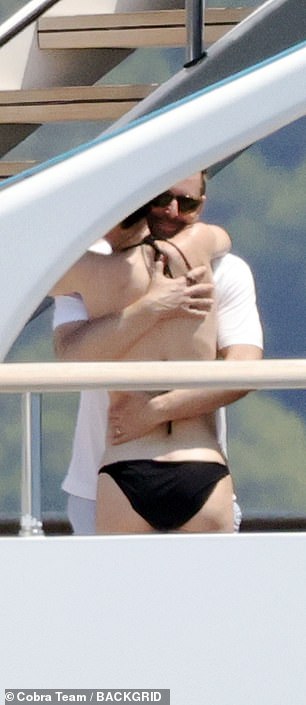 She seemed lighthearted and relaxed as she laughed with Kives