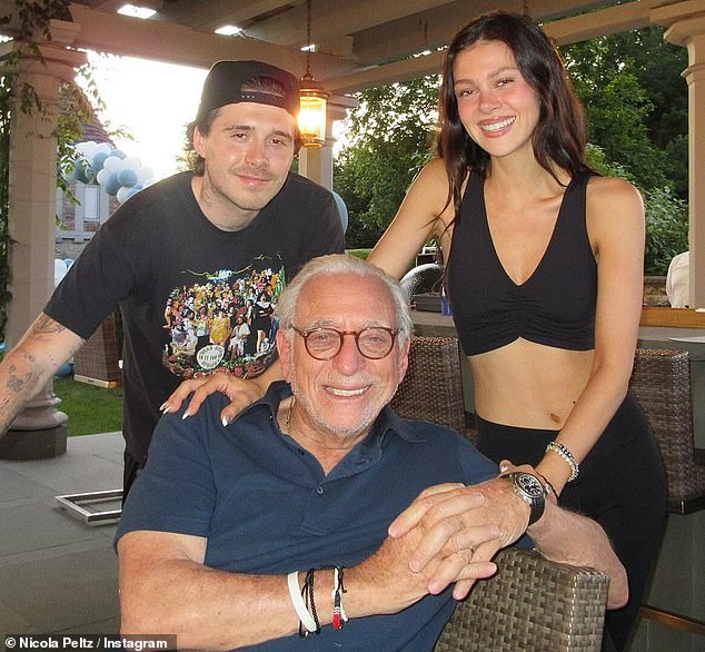 This week, Nicola addressed the speculation after posting snaps with her family and Brooklyn, 26, celebrating her father Nelson's 83rd birthday