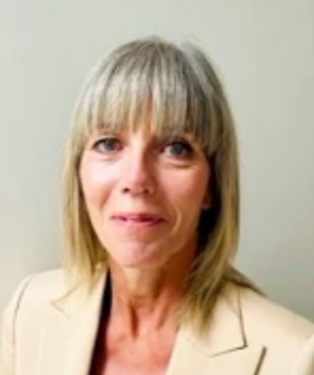 Headteacher Jayne Delves. The school contacted Courtney's father over the weekend to apologise for the move