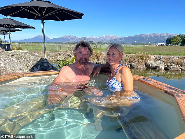 Noel Edmonds and his wife Liz are preparing to wed for a fifth time as he proposed in a hot tub at their home in New Zealand
