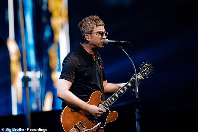 Noel Gallagher issued a sweet five-word message to fans as Oasis mania continued for their night three reunion show at Heaton Park on Wednesday